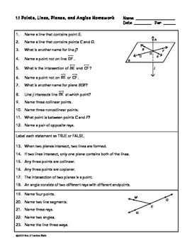 3 1 Study Guide Angle Relationships Answers PDF