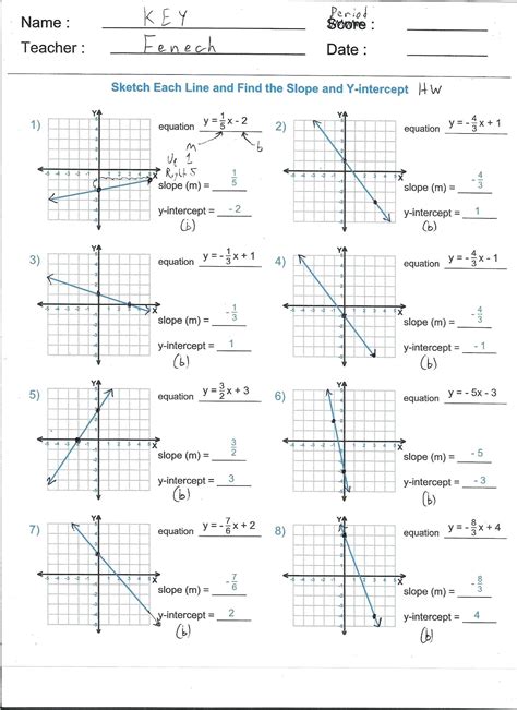 3 8 practice slopes and perpendicular lines form g answer key Doc