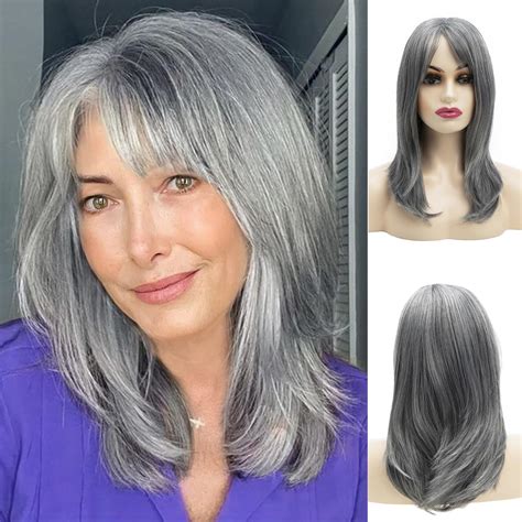 3 Compelling Reasons to Invest in Curly Synthetic Gray Wigs for Older Women