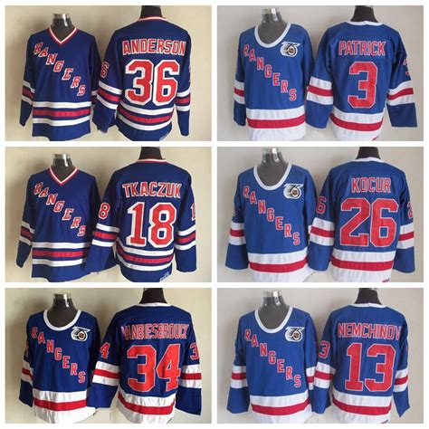 3 Iconic Rangers Hockey Jerseys That Will Make You Green with Envy