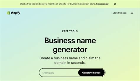 3 Key Benefits of Using the Shopify AI Business Name Generator