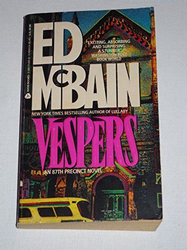 3 Novels From The 87th Precinct Series By Ed McBain Lightning Lullaby and Vespers  Doc