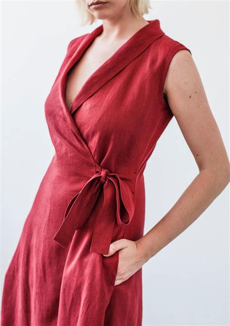 3 Reasons Why You Should Own a Linen Wrap Dress