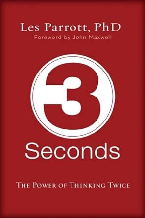 3 Seconds The Power of Thinking Twice PDF