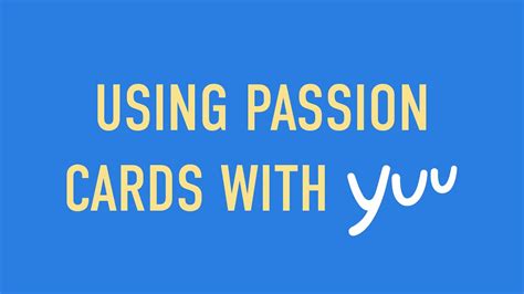 3 Simple Ways to Apply for the Passion Card: A Comprehensive Guide