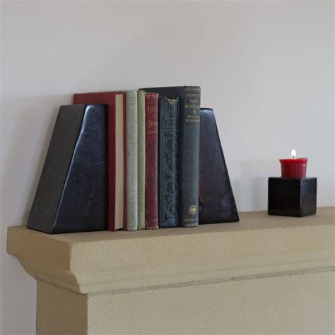 3 Stone Book Ends That Will Hold Your Books in Place