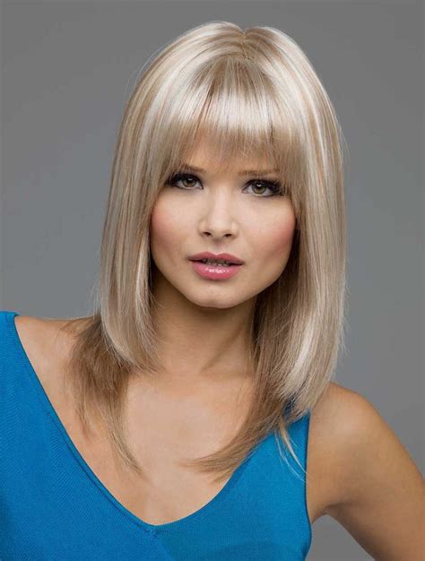 3 Stunning Blonde Straight Shoulder Length Synthetic Wigs for 2025