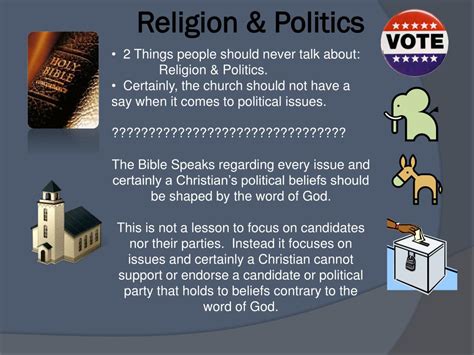 3 Things to Never Talk About: Religion, Politics, and...