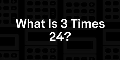 3 Times 24: A Revolutionary Approach to Business and Life