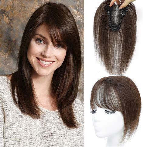 3 Ways Human Hair Toppers with Bangs Can Transform Your Look