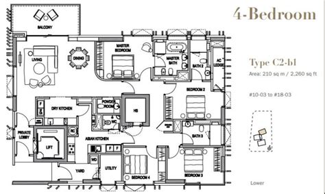 3 orchard by the park floor plan