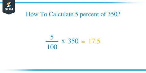 3 percent of 350