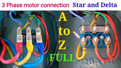 3 phase motor wiring connections Doc