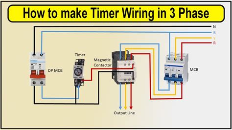 3 phase timer switch circuit PDF