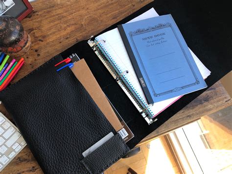 3 ring binder notebook