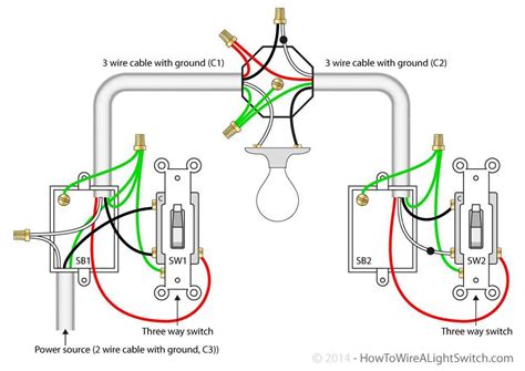 3 way switch diagram common Kindle Editon