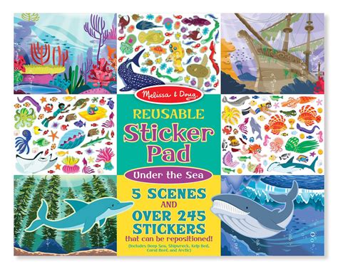 3-D Sticker Book--Under the Sea PDF