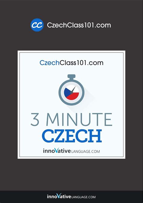 3-Minute Czech 25 Lesson Series Kindle Editon