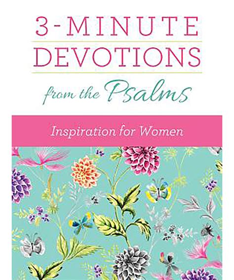 3-Minute Devotions from the Psalms Inspiration for Women Epub