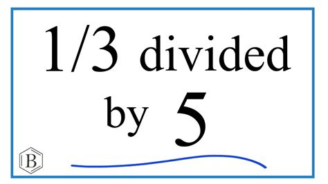 3.08 Divided by 5