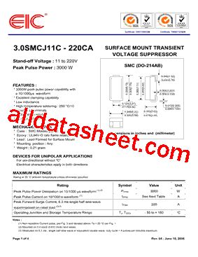 3.0SMCJ40CA