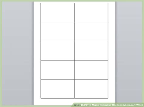 3.5 X 2 Business Card Template