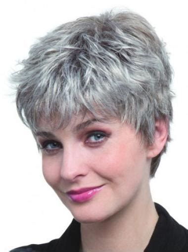 30,000 Fabulous Straight Cropped Synthetic Grey Wigs by 2025