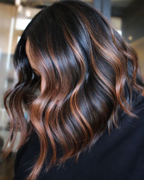 30+ Chocolate Brown Highlights on Black Hair Ideas That Will Make You Melt