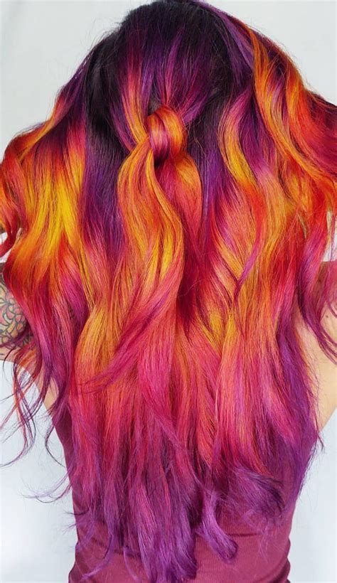 30+ Stunning Summertime Hair Color Ideas to Radiate Vibrance