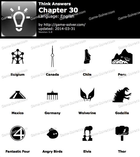 30 Chapters 30 Cheats