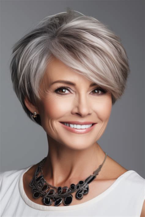 30 Chic Short Bob Hairstyles for Women Over 50