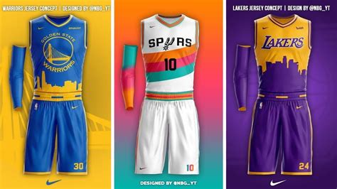 30 Coolest NBA Jerseys That'll Make You the Envy of the Court