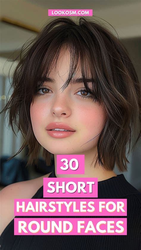 30 Haircuts for Round Faces: Shaping Your Style to Perfection