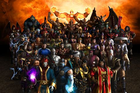 30 Legendary Characters of Mortal Kombat: Armageddon