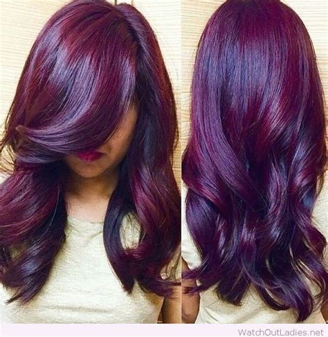 30 Stunning Purple Burgundy Hair Inspirations