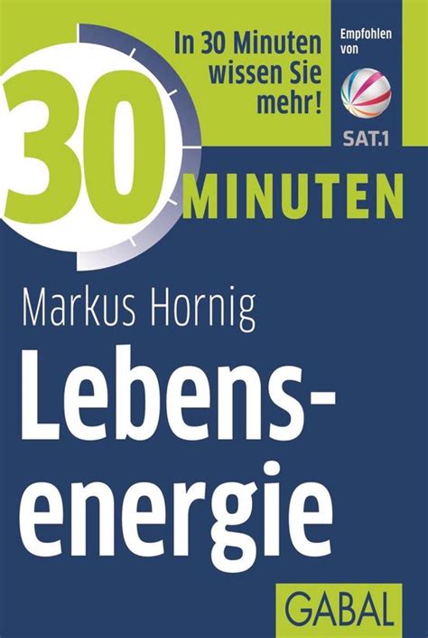 30 minuten lebensenergie markus hornig ebook Epub