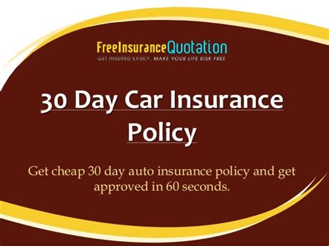 30-Day Auto Insurance: A Budget-Friendly Solution