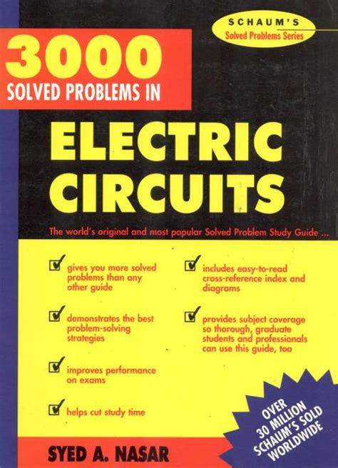 3000 solved problems in electric circuits PDF