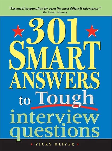 301 smart answers to tough interview questions 301 smart answers to tough interview questions Kindle Editon