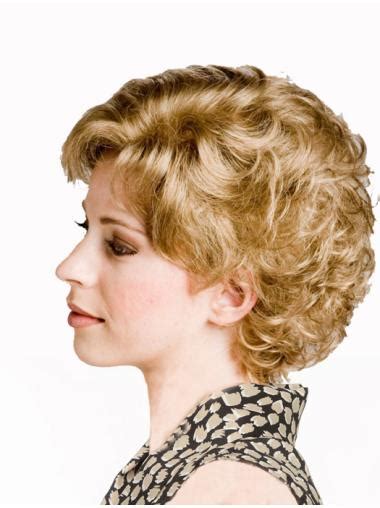 3025 Latest Hot Curly Blonde Classic Fantastic Wigs