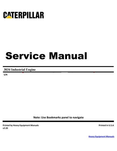 3034 caterpillar engine manual Ebook Reader