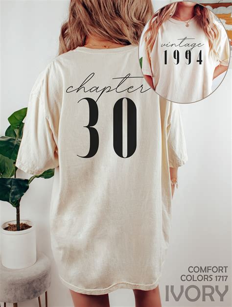 30th Birthday Shirts: A Timeless Expression of Milestone Moments