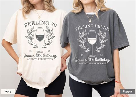 30th Birthday T-Shirts: A Timeless Way to Celebrate a Special Milestone