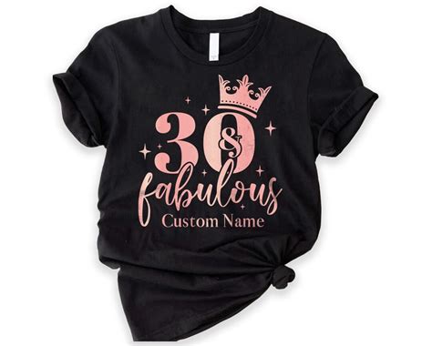 30th birthday shirts for her