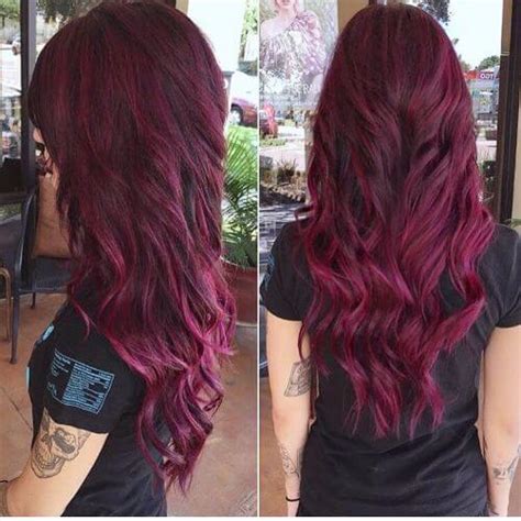 31 Alluring Hair Color Ideas That Will Make You Fall in Love with Burgundy Plum