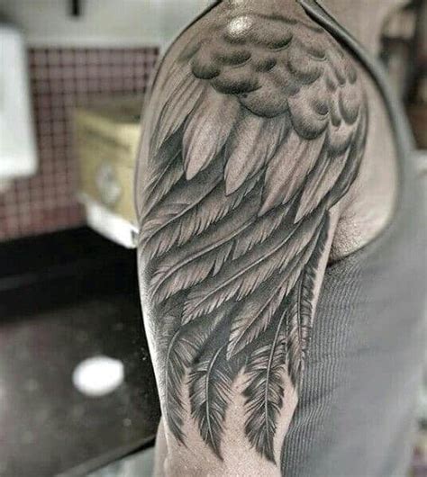 31 Bird Wings Tattoo Ideas for Friends Men