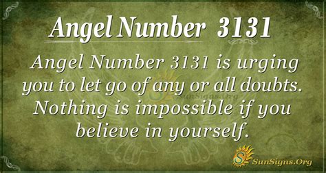 3131 Angel Number Meaning: A Sign of Hope, Encouragement, and Divine Support