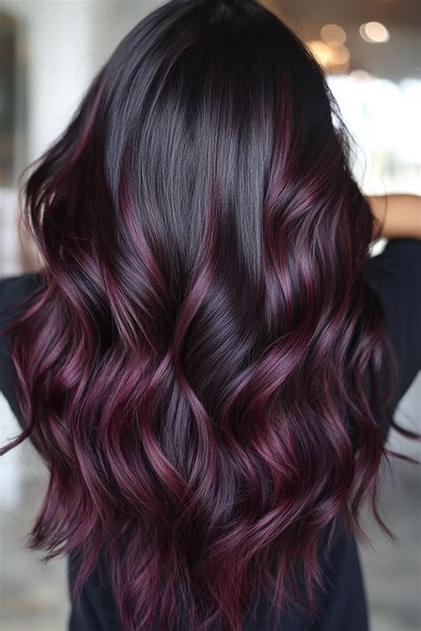 32 Alluring Dark Cherry Hair Color Ideas to Enchant Your Locks