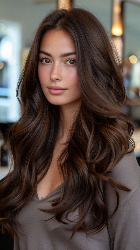 32 Dark Chocolate Brown Hair with Highlights Ideas to Indulge Your Locks