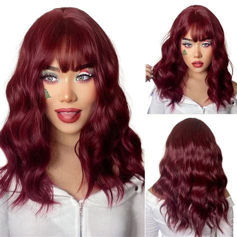 32 Wavy Wigs with Bangs That Will Make You Swoon